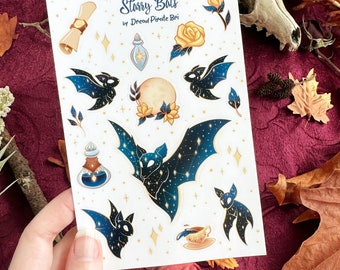 Starry Bat- STICKER SHEET