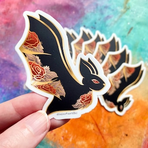 Rose Bat - STICKER