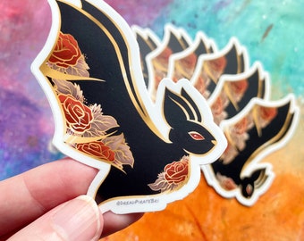Rose Bat - STICKER