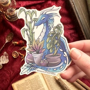 Dragão Planta - ADESIVO