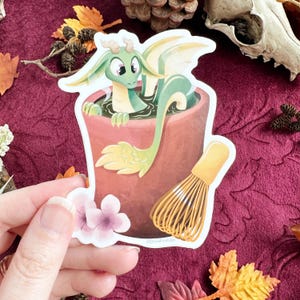 Matcha Dragon - STICKER