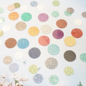 Dots Dots + glitter colors hotfix iron-on transfer textile sticker glitter foil glitter foil silver 45 pieces