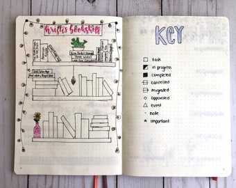 Custom Bullet Journal | Pre-made Bullet Journal | Hand Drawn Bujo | Personalized Bujo| Custom Planner | Pick Your Theme | Bujo