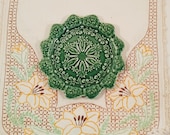 Bordallo Pinneiro Majolica Style Side Plate with Embossed Celery, Cabbage, and Vined Tomatoes Vintage Bordallo Pinneiro, Vintage Side Plate