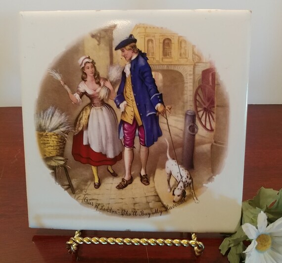 Poterie céramique espagnole émaillée avec des lions et peinte à la main