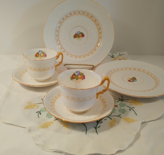 クラウンスタッフォードシャー ミニチュア ティーセット ティー