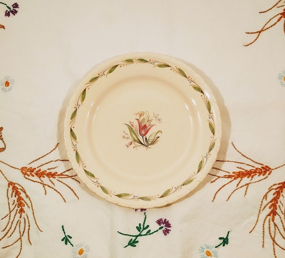 New Hall Pottery Romney Pattern Side Plate - Set of 4 Side Plates