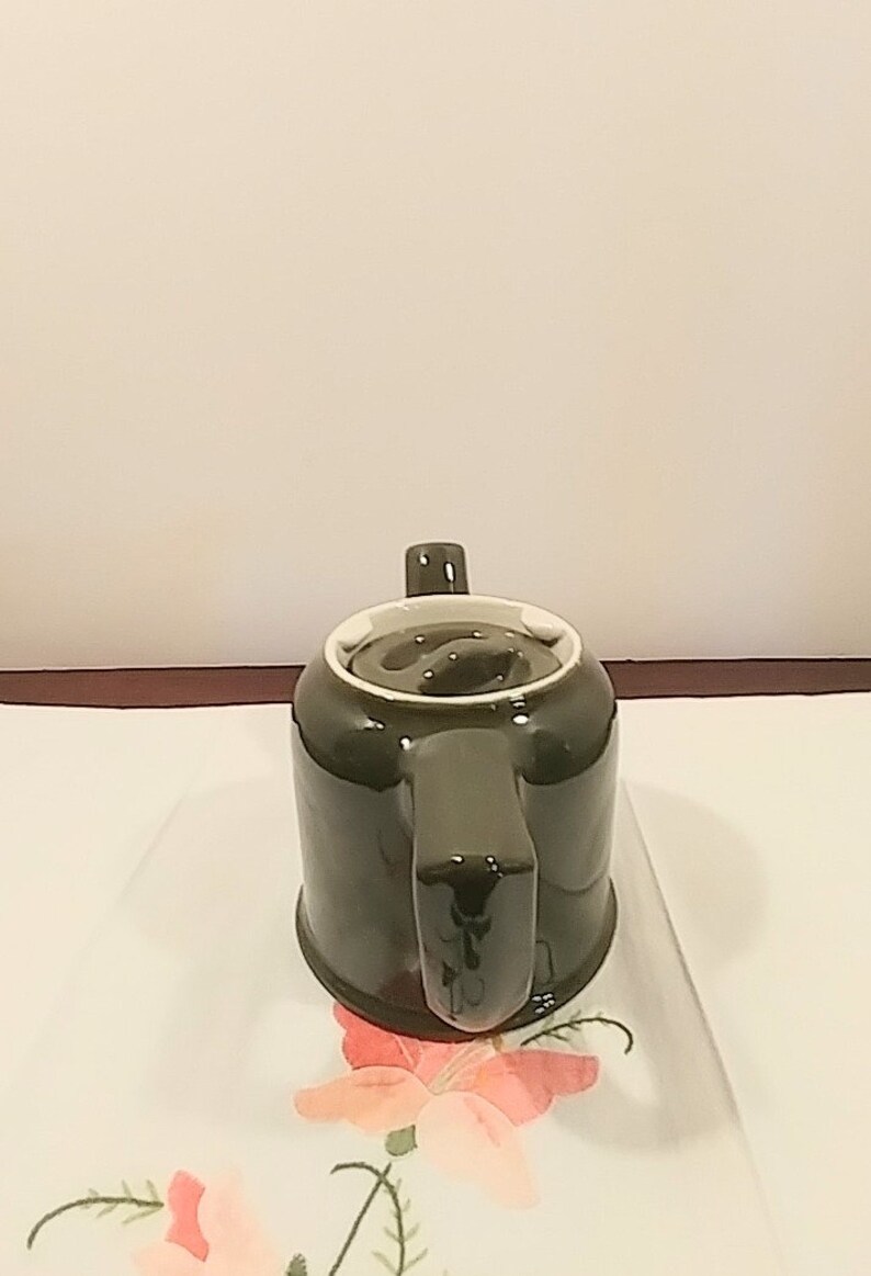 Hall Personal Size Teapot Forest Green Vintage Teapot Etsy