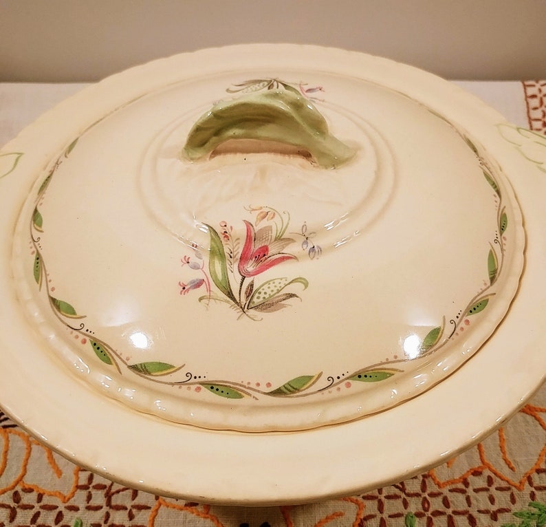 New Hall Pottery Romney Pattern Covered Tureen Covered Serving Dish ...