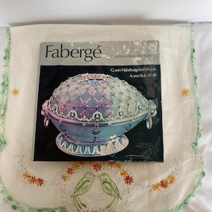 Faberge, Court Jeweler to the Tsars, By G. von Habsburg-Lothringen and A. von Solodkoff; Vintage Hard Cover Book, Faberge Jewelers