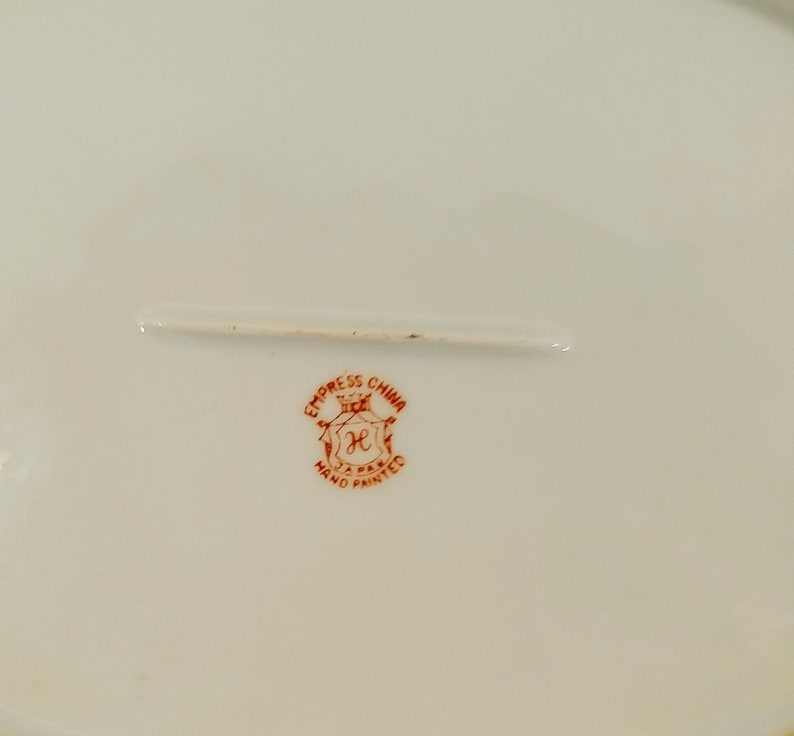 Vintage Empress China Hand Painted Porcelain Platter Vintage - Etsy