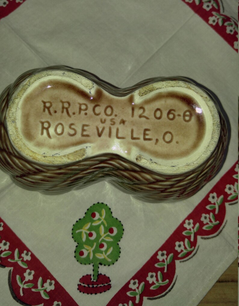 Robinson Ramsbottom Pottery Planter Vintage Roseville Etsy