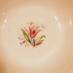 New Hall Pottery Romney Pattern Large Open Serving Bowl; Vintage New ...