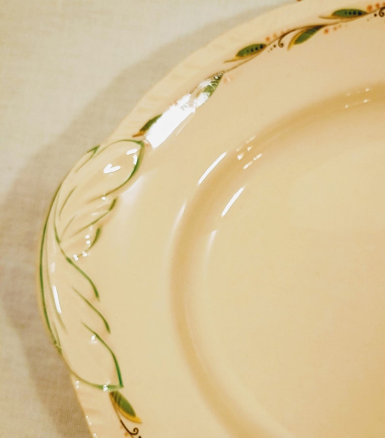 New Hall Pottery Romney Pattern Serving Platter; Vintage New Hall ...