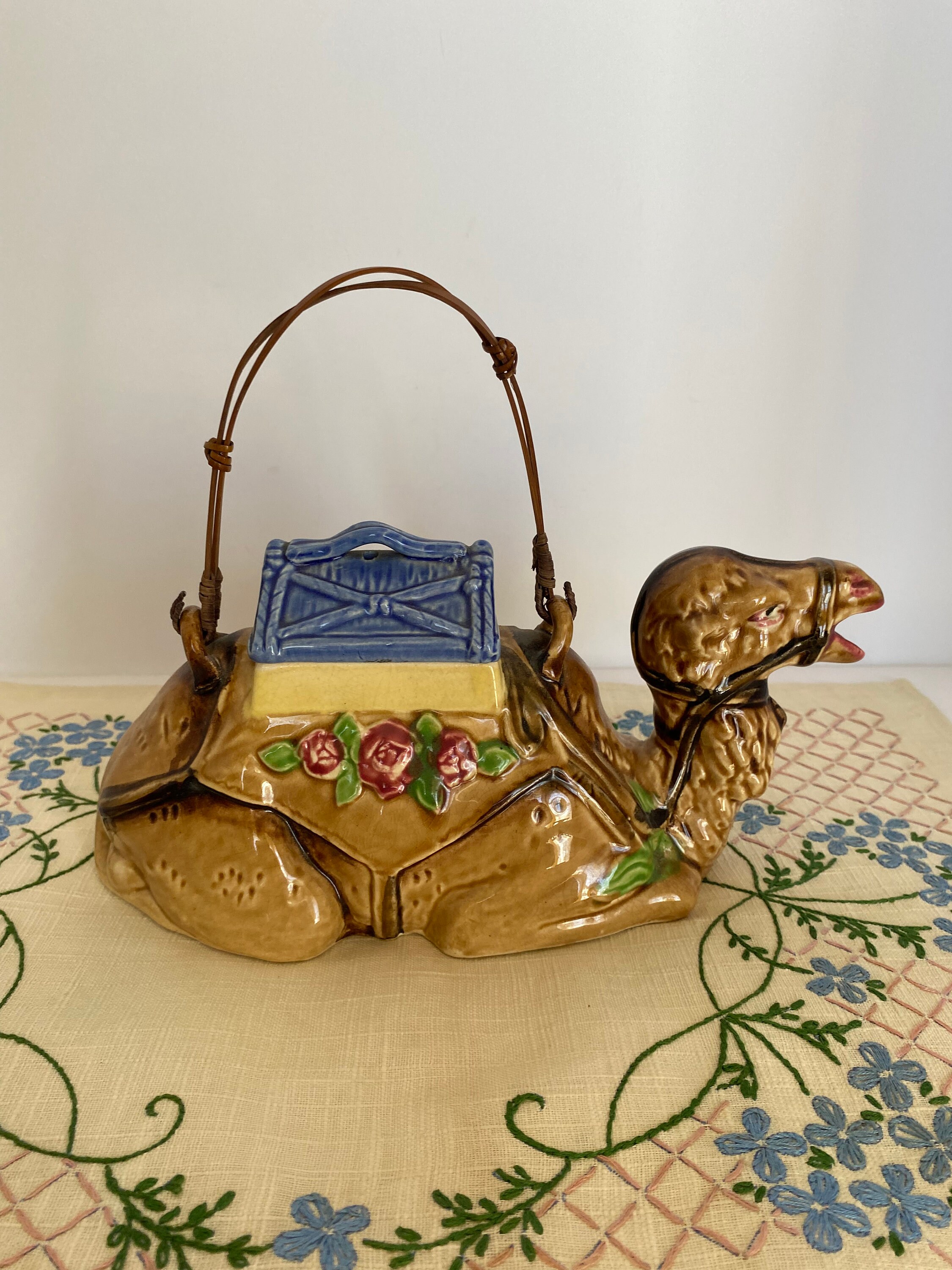 茶托　年代物　骨董品 Vintage Toy Tea Set Ohio Art 23 Piece Tin Lithograph - Etsy