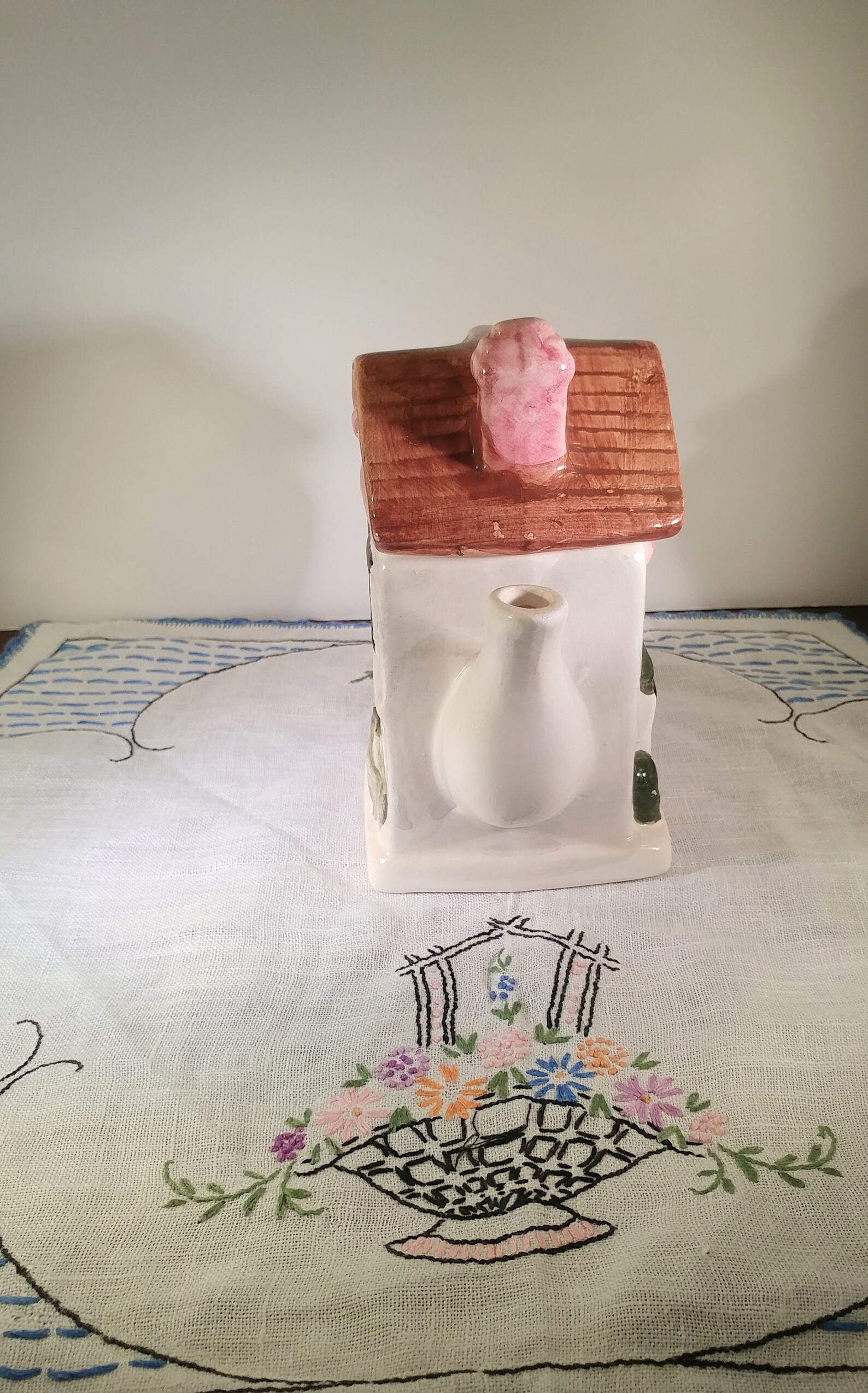 Tea Shop Teapot Vintage Teapot Figural Teapot Tea Shop Etsy