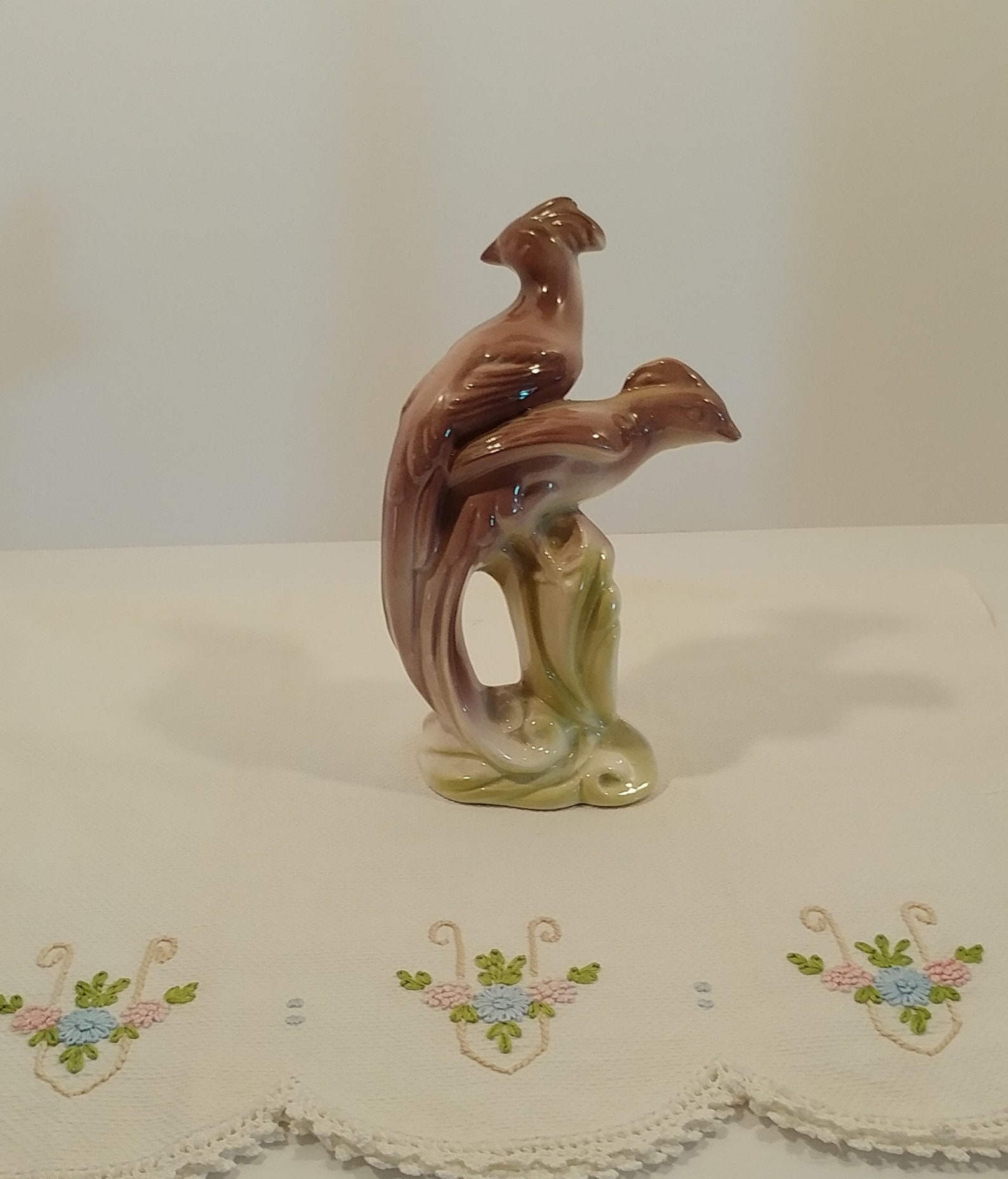 Vintage Roselane Pottery California Pottery Exotic Birds Etsy