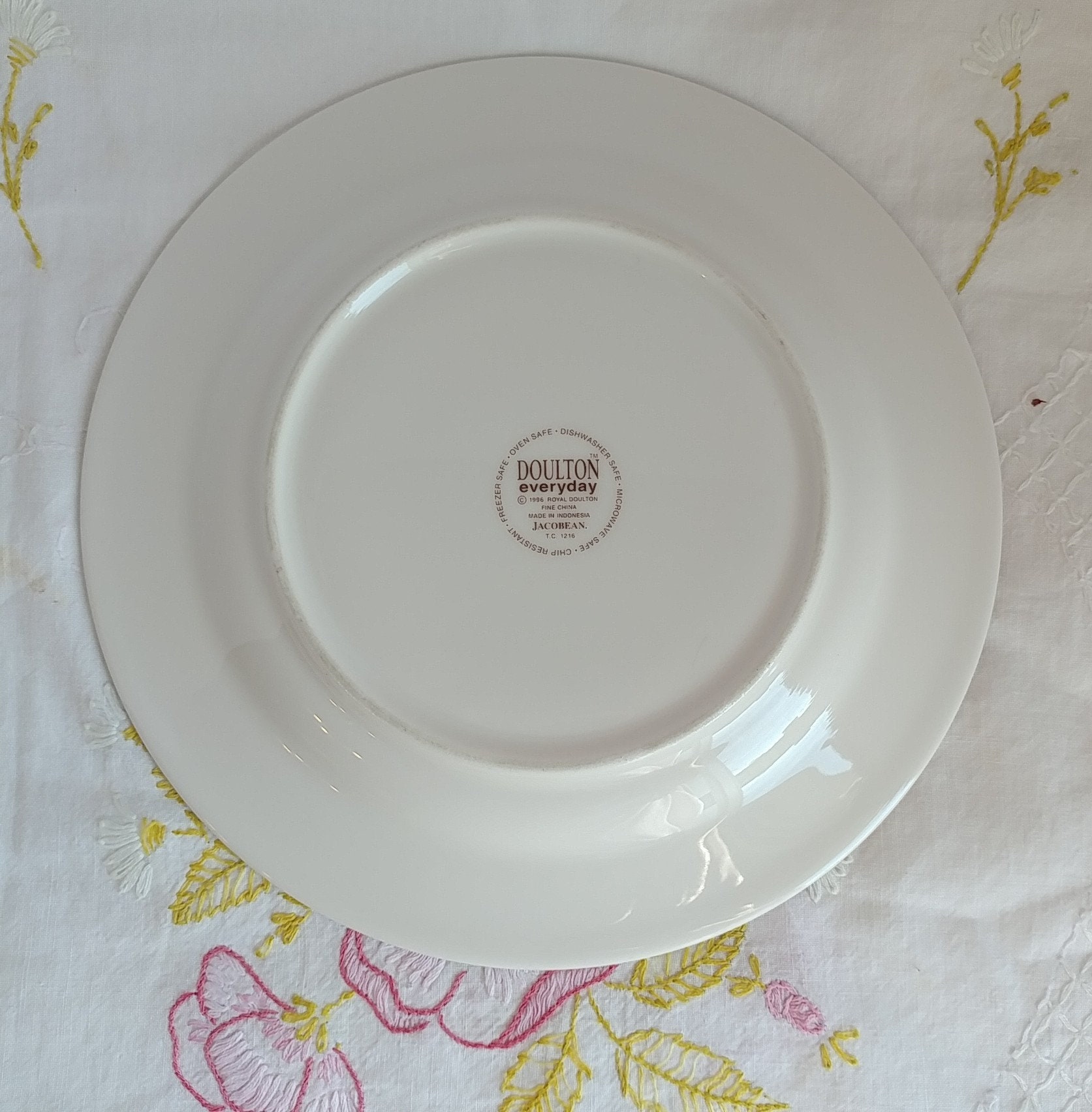 Royal Doulton Jacobean Side Plate Bread Plate Dessert Plate Etsy