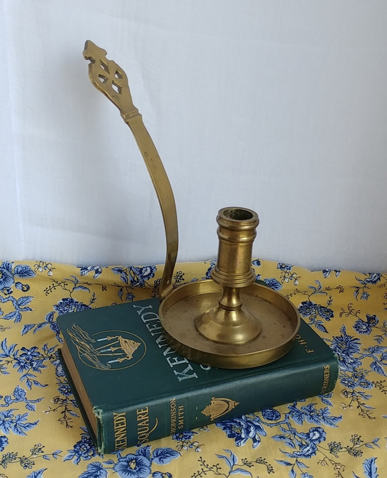Vintage Solid Brass Table Top Candle Holder Vintage Candle Etsy