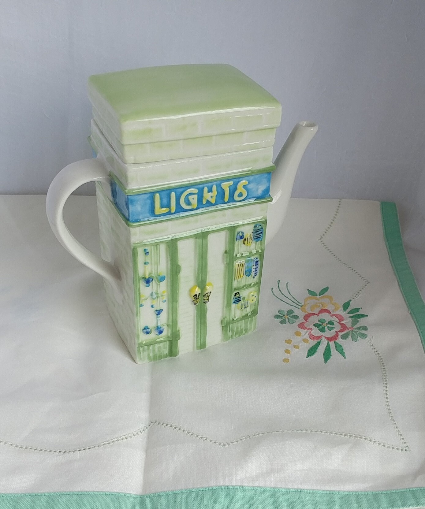 MSRF Storefront Series Teapot Lights and Candles Vintage | Etsy