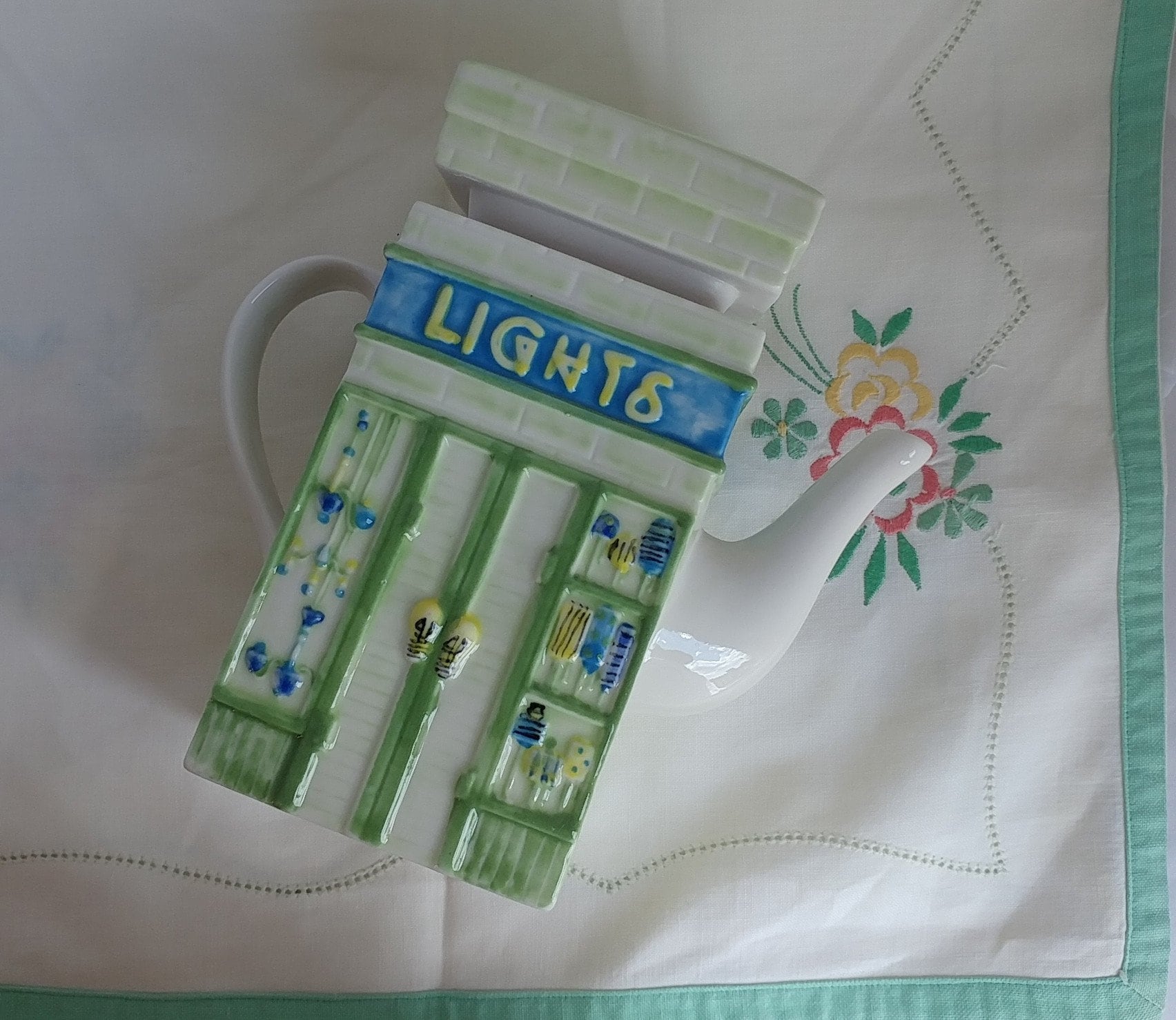 MSRF Storefront Series Teapot Lights and Candles Vintage | Etsy