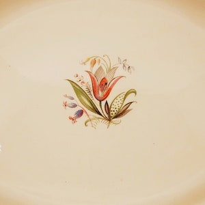 New Hall Pottery Romney Pattern Huge Serving Platter; Vintage New Hall ...