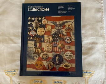 Serie Enciclopedia de objetos de colección, conjunto de tres libros de la serie, D-F, P-Q, S; libros de la serie de objetos de colección antiguos, tapa dura