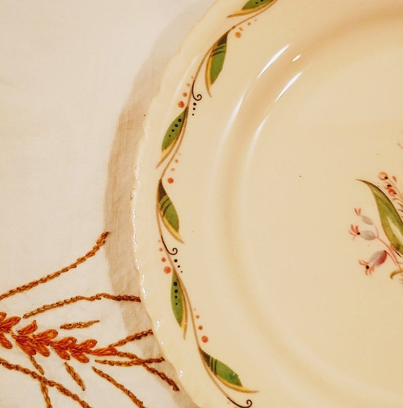 New Hall Pottery Romney Pattern Side Plate - Set of 4 Side Plates ...