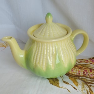 Shawnee King Corn Teapot, Full Size; Vintage Shawnee, Vintage King Corn, Corn Teapot, Vintage Figural Teapot, Vintage Full Size Teapot