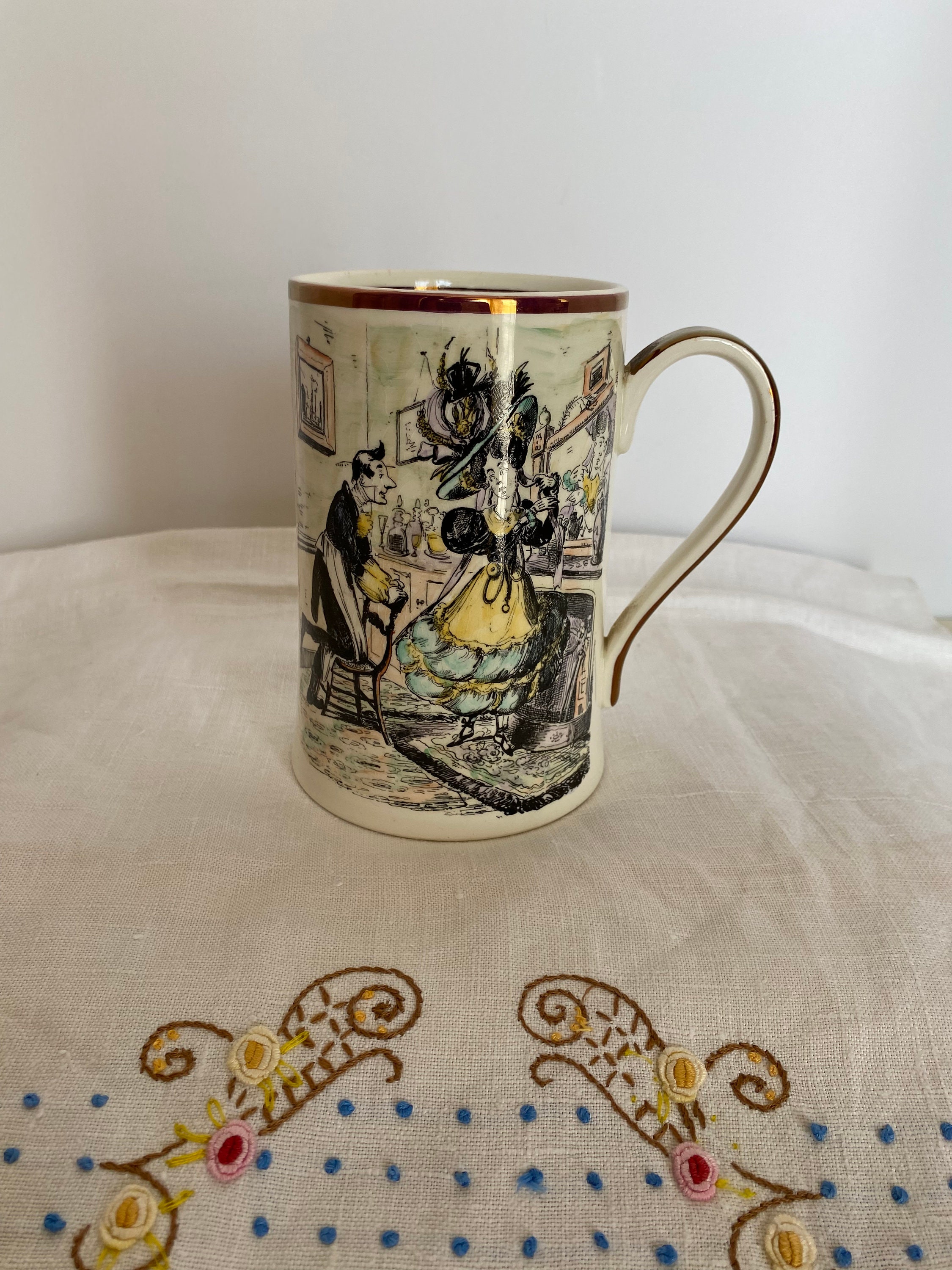 Moorland Pottery - Tazza con Scritta Everyday Is Yorkshire Day, in Confezione Regalo