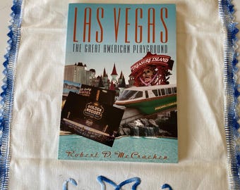 Las Vegas, der große amerikanische Spielplatz, von Robert D. McCracken; Historisches Buch, Vintage Buch, Las Vegas Geschichte
