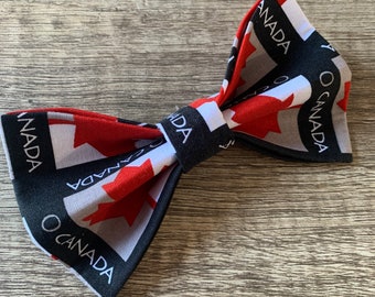 Canada EH! Dog/Cat Bow Tie!- Canada Dog bow tie- Patriotic Bow tie