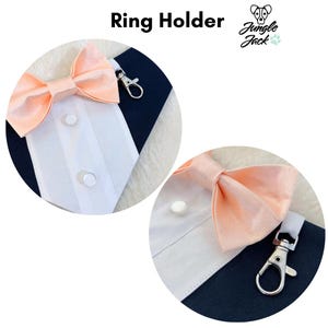 Dog Tuxedo Wedding Outfit: Formal Ring Bearer Suit image 7