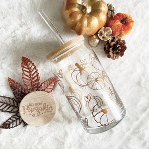 Herbst Glastasse | Kürbis Herbst Glastasse | Kürbis Herbst Glas Biertasse