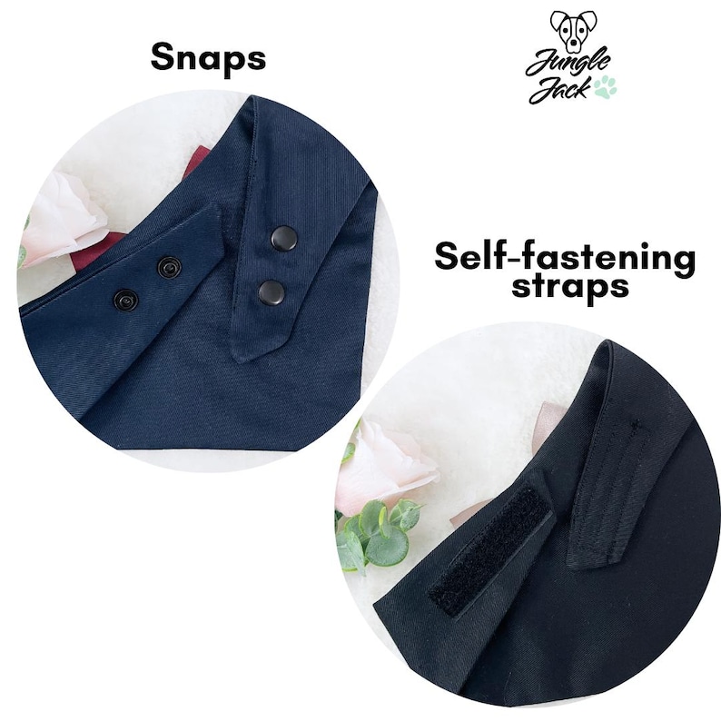 Dog Tuxedo Wedding Outfit: Formal Ring Bearer Suit image 8