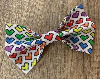 Love is Love Dog/ cat bow tie-stars bow tie- Pride bowtie- Dog bow tie- Cat bowtie