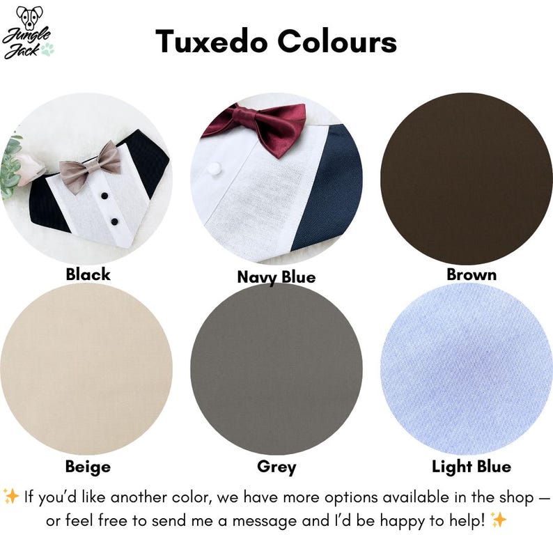 Dog Tuxedo Wedding Outfit: Formal Ring Bearer Suit image 6