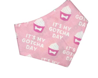 C'est mon gotcha - Bandana d'anniversaire fille chien/chat - Bandana personnalisé - Bandana d'anniversaire de chien - Bandana d'anniversaire de chat - Barkday