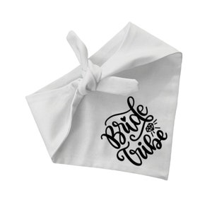 Bandana para perros de Bride Tribe: atuendo de boda para mascotas, regalo de novia
