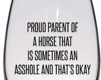 Funny Horse Mug: Embrace Your Equine's Attitude with a Proud Parent Quote