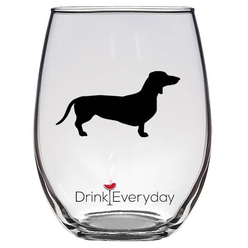 Dachshund Wine Glass Dachshund Gift Dachshund Mom Dachshund Etsy