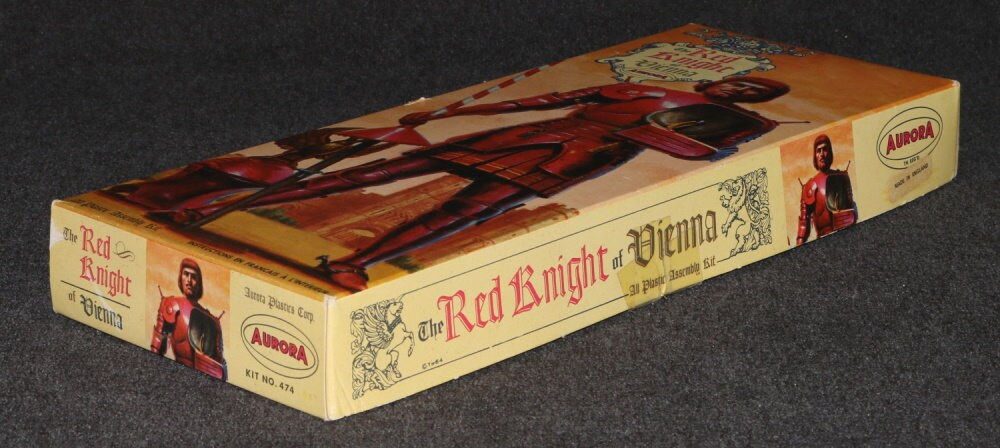 Maquette Plastique Aurora N°474-982 - The Red Knight Of Vienna - Neuf En Boîte