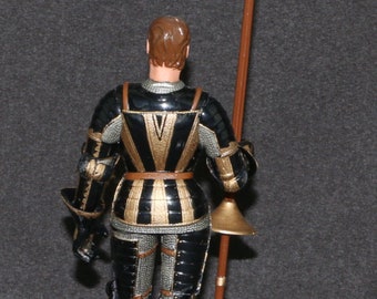 Vintage 1956 Aurora Black Knight Of Nurnberg 1580 *Un-built Complete