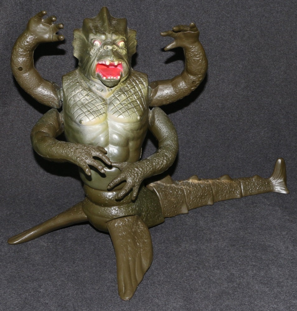 1980 Mattel Clash Of The Titans 12 Inch Kraken COMPLETE (1B)