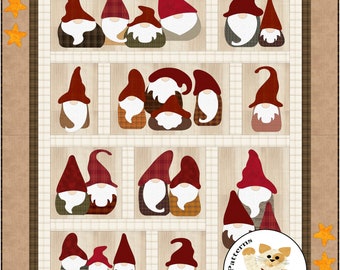 Gnome Quilt Etsy