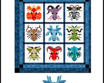 FCP-137 Dragon Tails (Digital Pattern)