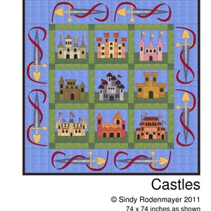 FCP-009 Castles (Paper Pattern)
