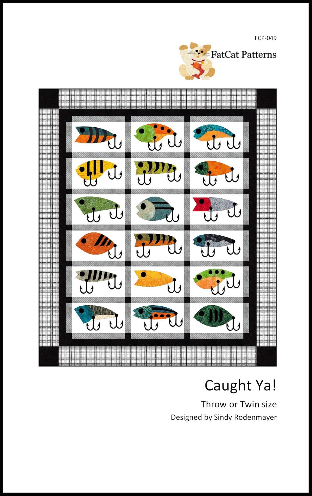 FCP-049 Hab dich erwischt! (Digital Pattern) ein Quiltmuster zum