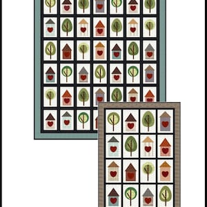 FCP-104 Backyard Friends (Digital Pattern) *a fusible applique quilt pattern