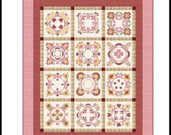 FCP-011 Baltimore Bliss (Digital Pattern) a fusible applique pattern